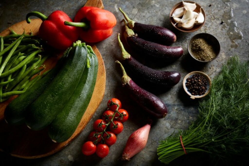 fresh keto friendly vegetables on a table