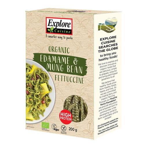 Edamame & Mung Bean Fettucine