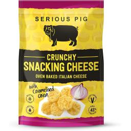 Serious Pig Caramelised Onion Snacking Cheese 24g