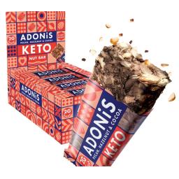 Adonis pecan hazelnut cocoa keto nut bar 35g