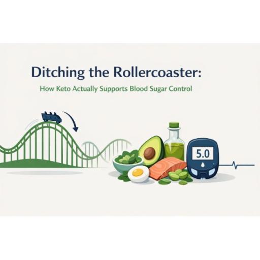 How keto actually supports blood sugar control
