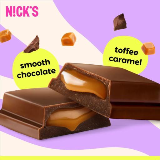 N!CKS Soft Toffee Chocolate Bar