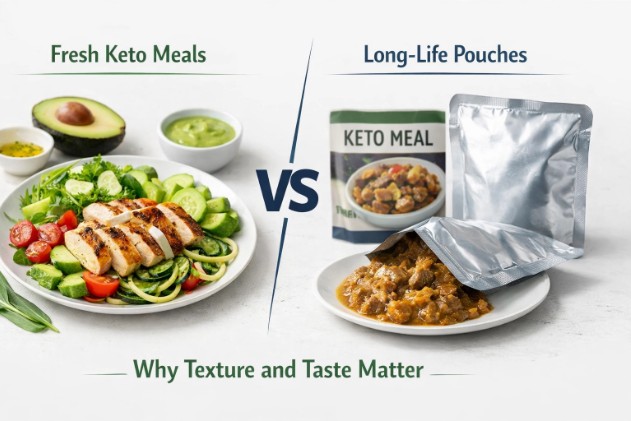 Keto Meals Delivered: Why Fresh Prepared Meals Beat Long-Life Pouches