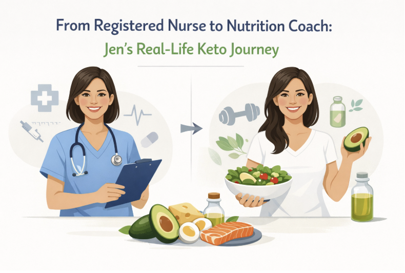 From Registered Nurse to Nutrition Coach: Jen’s Real-Life Keto Journey