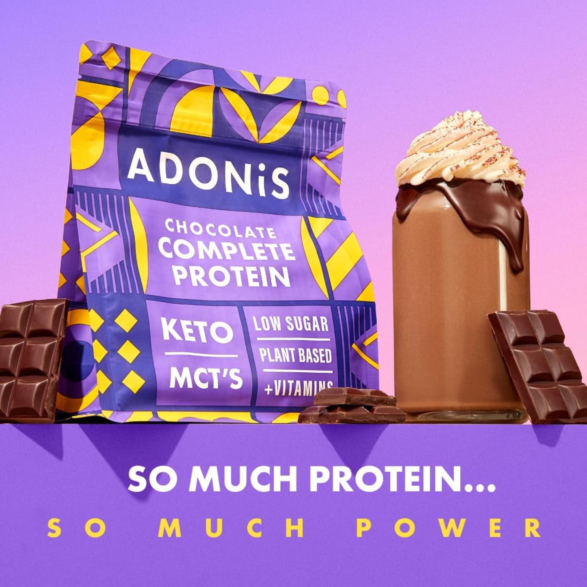 ADONiS Chocolate Protein Keto Shake 350g