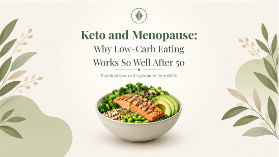 Keto and Menopause: Why Low-Carb Eating Works So Well After 50